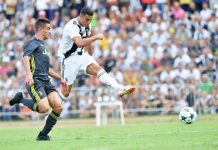 O primeiro golo de Cristiano Ronaldo pela Juventus
